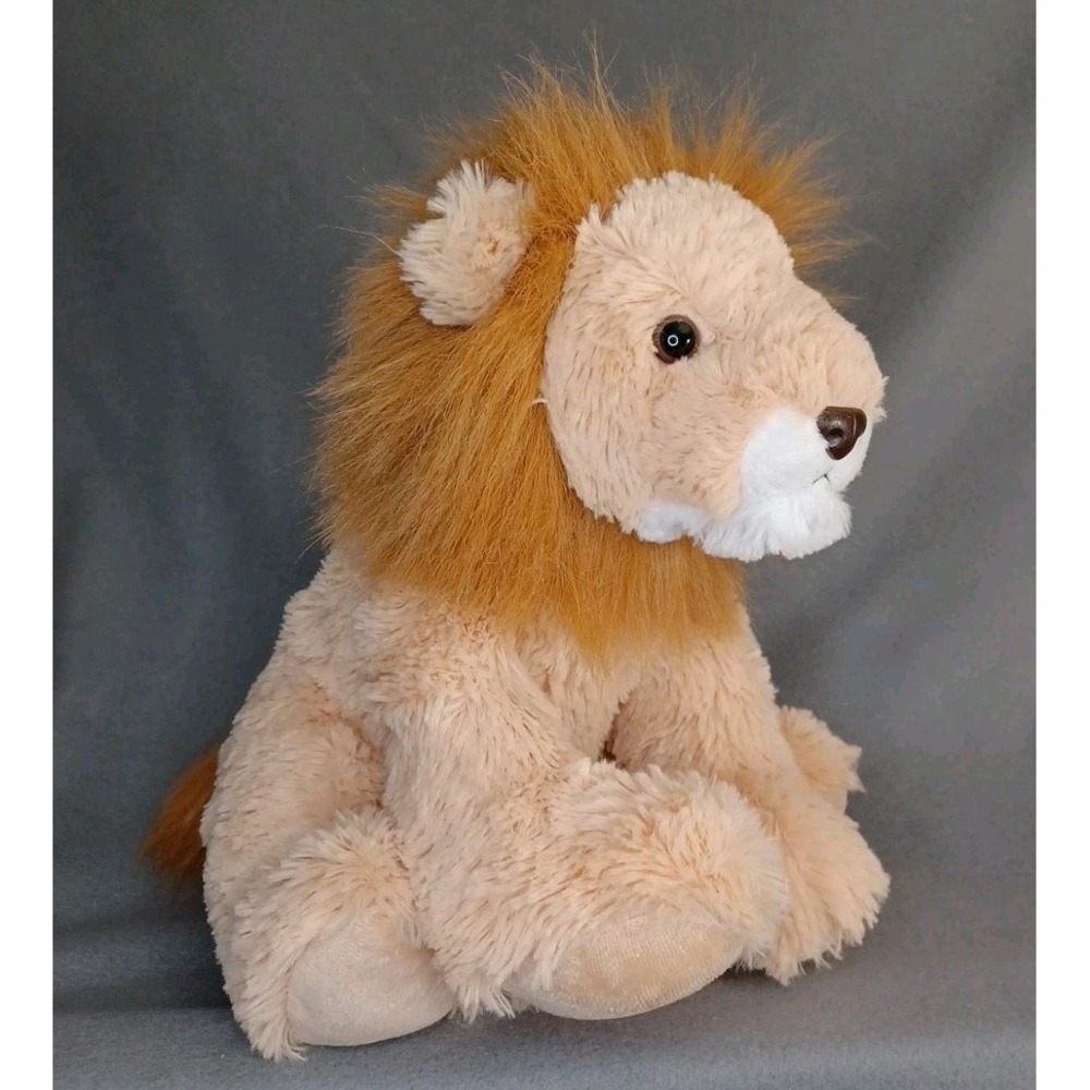 Lion Plush Stuffed Animal Fluffy Soft‎ Lovey Toy Fuzzy Mane Aurora